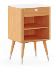 Oiled oak / Corian top / point legs (Ausverkauft)