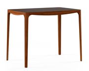 Oiled walnut / Black leather (Uitverkocht)