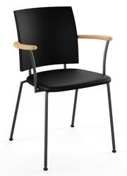 Oiled Oak / Naver Select Black Leather / Black powder coated steel (Vyprodáno)