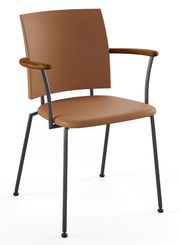 Oiled Walnut / Naver Select Cognac Leather / Black powder coated steel (Vyprodáno)