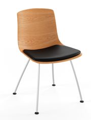 Lacquered oak / Naver Select black leather / Stainless steel (Sold Out)