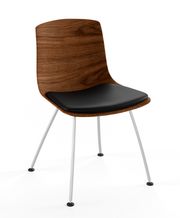 Lacquered walnut / Naver Select black leather / Stainless steel (Sold Out)