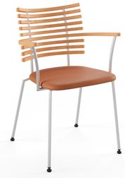 Oiled oak / Naver Select Cognac leather / Stainless steel (Udsolgt)