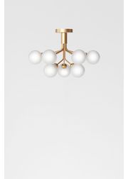 Brushed brass/Opal white (Esgotado)