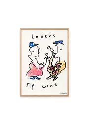 LOVERS SIP WINE (Vendu)