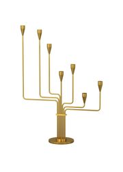 Karlsvognen lysestage, H. 63 cm. Messing (Agotado)