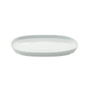 Superellipse tallerken flad 16*19 - med plateau (Ausverkauft)