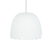 SUPER215 mm Pendel Opal-glas (E27 60W) - HVID ledning 5m (Ausverkauft)
