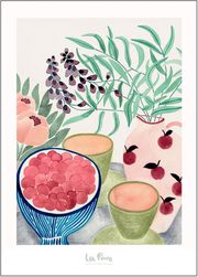 Still Life with Tea and Grapes (Udsolgt)