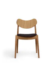 Sierra Leather Dark Brown - Seat Upholstered (Ausverkauft)