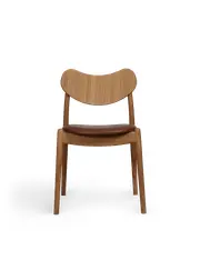 Vacona Leather Nougat - Seat Upholstered (Ausverkauft)