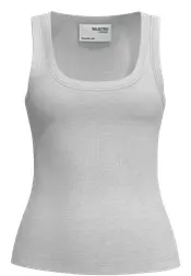 SELECTED FEMME Slfstandard LS Tee Noos - T-shirt Donna A Maniche Lunghe Girocollo Basic In Cotone