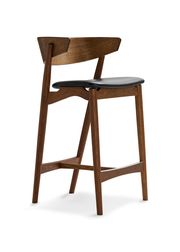 Smoked Oak / Solid Black Leather (Vendu)