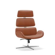 Anilina Cognac 0672 / Brushed Chrome (Vypredané)