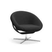 Hallingdal 0180 / Black Stained Beech / Polished Chrome (Ausverkauft)