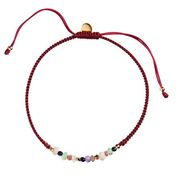 Green Forrest Mix and Bordeaux Ribbon (Slutsålt)