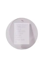 FRAMELESS, A4, CIRCLE, PURPLE (Sold Out)