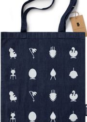 Mulepose – Designikoner – Blå (Sold Out)