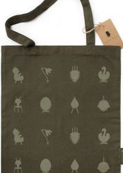 Mulepose – Designikoner – Grøn (Sold Out)