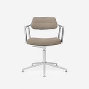 Dark Sand Textile / Polished Frame - Gliders (Udsolgt)