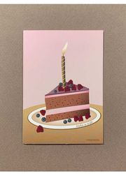 MAKE A WISH - mini card (Vendu)