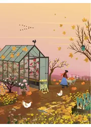 Autumn feeling - 50x70 cm (Vyprodáno)