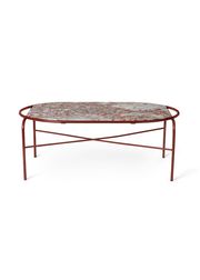 Oval - Red Veined (Uitverkocht)