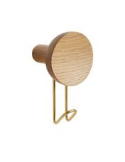 Oak/Satin Brass - Large (Esaurito)