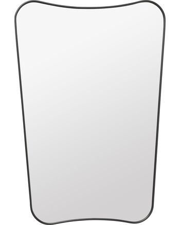 GUBI - Spejl - F.A. 33 Wall Mirror - Black Brass - 54x80