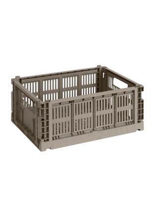 HAY - Boxes - Hay Colour Crate Medium - Warm grey