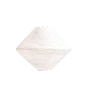 HAY - Lampeskærm - Paper Shade Diamond - Classic White - Ø60