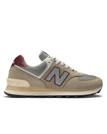 New Balance - Tenisky - U574SKB - Arid Stone/Monarch Burgundy