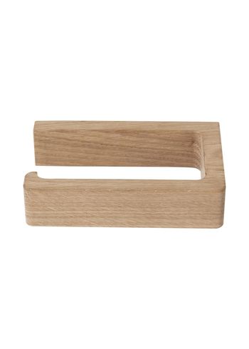 Andersen Furniture - Toilet Paper Holder - Toilet Towel Holder - Oak Lacquer