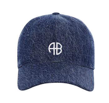Anine Bing - Capuchon - Jeremy Baseball Cap - Clean Indigo