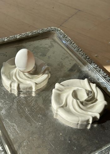 Atelier Marée - Coppette per le uova - Egg cup - White