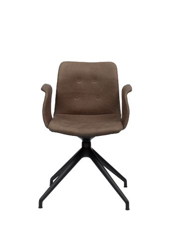 Bent Hansen - Chair - Primum Chair Dynamic - Davos Læder Tartufo