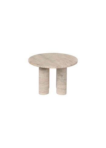 Blomus - Sidebord - Volos Side Table - Round - Travertine
