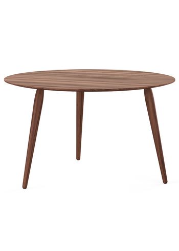 Bruunmunch - Coffee Table - PLAYround - Walnut, natural oil Ø75