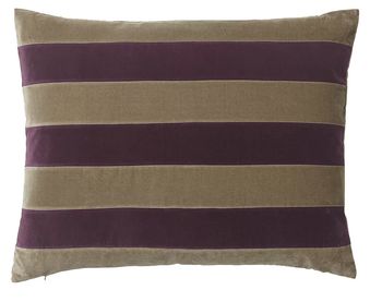 Christina Lundsteen - Kissen - Zarah - aubergine,taube