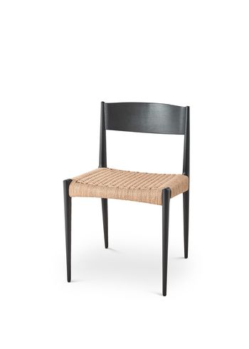 dk3 - Stol - PIA CHAIR - Sortlakeret Eg