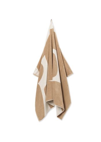 Ferm Living - Serviette de bain - Ebb beach towel - Sand/Off-white