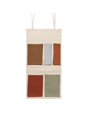 Ferm Living - Kindertas - Canvas Travel Pockets - Multi