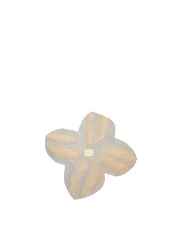 Ferm Living - Detský háčik na kabát - Poesie Hand-carved Hook - Mist Blue