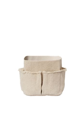 Ferm Living - Contenitore per bambini - Hokan Textile Storage - Natural - Small