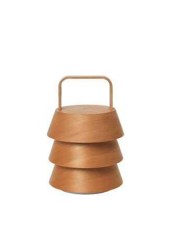 Ferm Living - Lámpara de mesa - Luver Portable Lamp - Natural