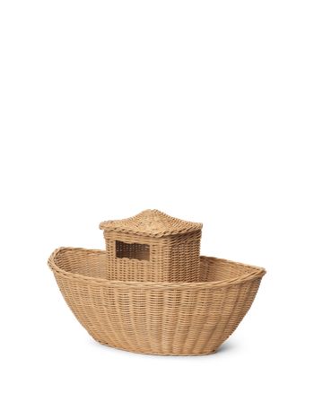 Ferm Living - Contenitore per bambini - Braided Ark - Braided Ark - Natural