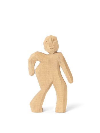 Ferm Living - Figure - Victor Han - Victor Hand-carved Figure - Natural