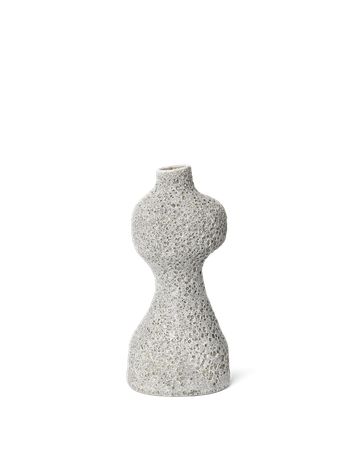 Ferm Living - - Yara Vase - Yara Vase - Medium - Grey Pumice