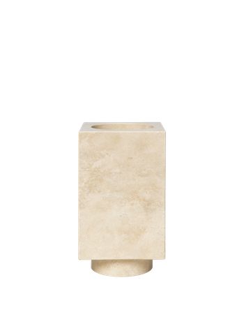 Ferm Living - Tarjoilukulho - Hew Vase - Travertine