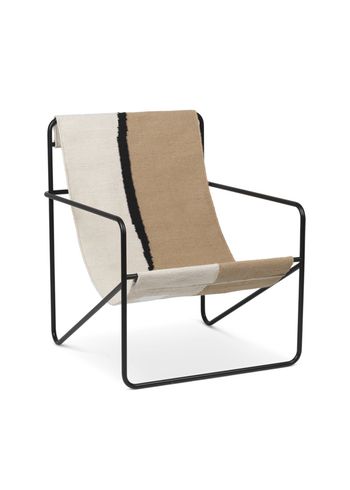 Ferm Living - Sillón - Desert Chair - Soil / Black